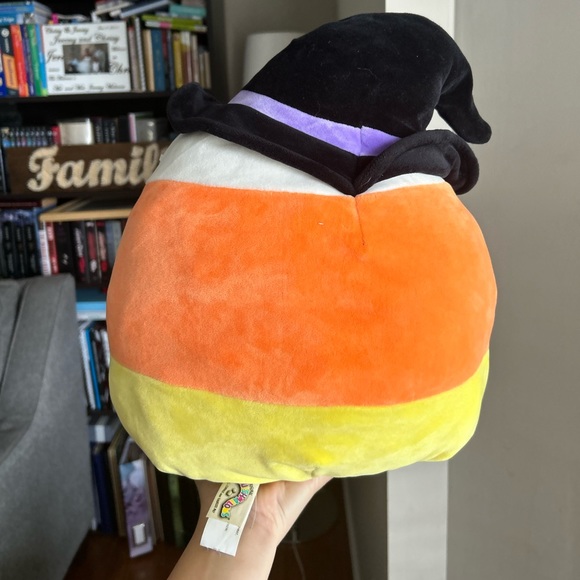 OG HALLOWEEN CANNON THE CANDY CORN with hat SQUISHMALLOW 12in ish - Picture 3 of 4